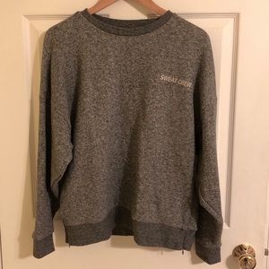 Gray Sweat Crew pullover